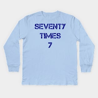 Seventy Times Seven Kids Long Sleeve T-Shirt